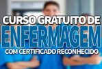 Cursos Gratuitos de Enfermagem 2021 pelo Governo com Certificado