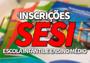 Inscrições SESI 2020