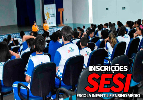 Inscrições SESI 2021