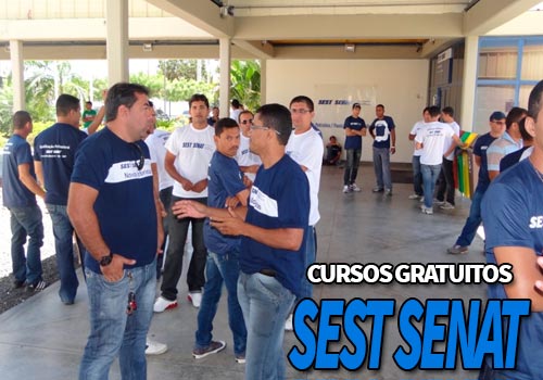 SEST SENAT Cursos Gratuitos 2022